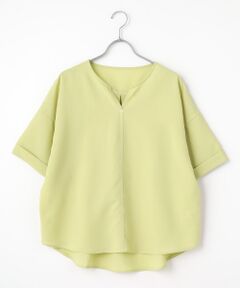 LOGEMENT DE CLAIRE / ロジュモンドクレール シャツ・ブラウス | 【ドライジョーゼットスキッパーブラウス】