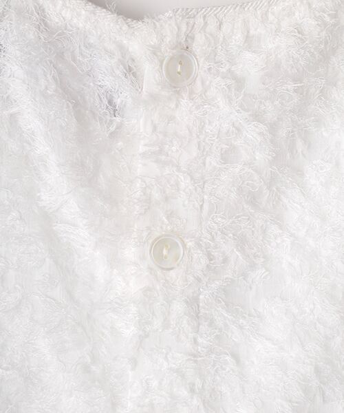 LOGEMENT DE CLAIRE / ロジュモンドクレール シャツ・ブラウス | 立体ジャガードブラウス | 詳細1