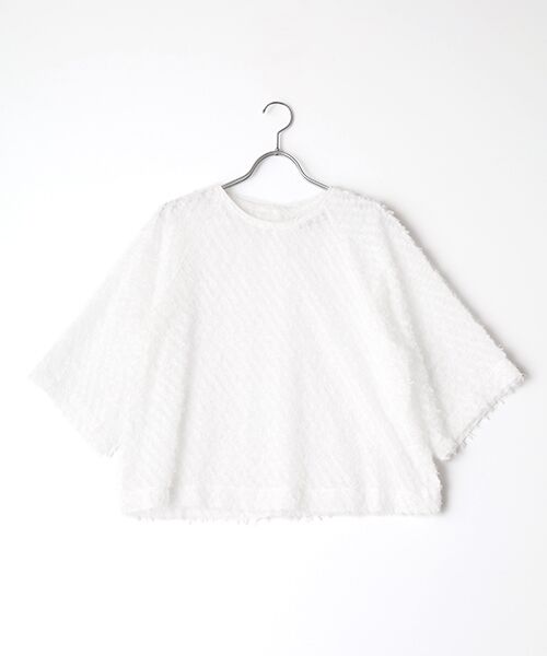 LOURMARIN / ルールマラン 立体ジャガードブラウス セール】 立体ジャガードブラウス （シャツ・ブラウス