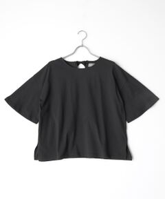 LOGEMENT DE CLAIRE / ロジュモンドクレール カットソー | バックリボン５分袖プルオーバー