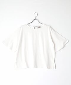 LOGEMENT DE CLAIRE / ロジュモンドクレール カットソー | バックリボン５分袖プルオーバー