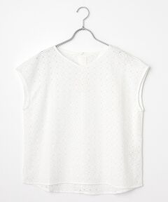 LOGEMENT DE CLAIRE / ロジュモンドクレール シャツ・ブラウス | 【コットンカットワーク刺しゅうブラウス】