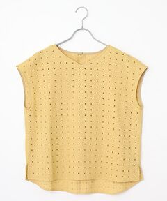 LOGEMENT DE CLAIRE / ロジュモンドクレール シャツ・ブラウス | 【コットンカットワーク刺しゅうブラウス】