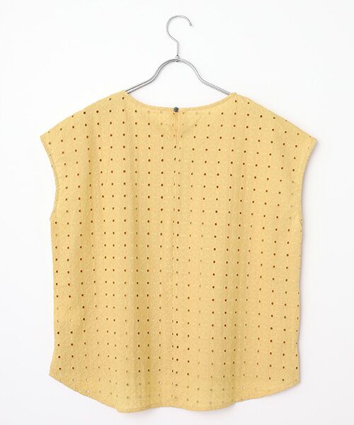 LOGEMENT DE CLAIRE / ロジュモンドクレール シャツ・ブラウス | 【コットンカットワーク刺しゅうブラウス】 | 詳細2