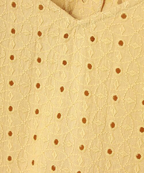 LOGEMENT DE CLAIRE / ロジュモンドクレール シャツ・ブラウス | 【コットンカットワーク刺しゅうブラウス】 | 詳細6