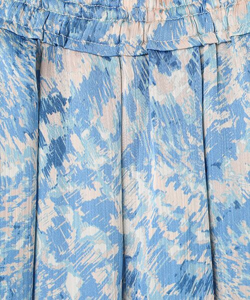 LOGEMENT DE CLAIRE / ロジュモンドクレール ロング・マキシ丈スカート | 【カモフラサテンクレーププリントタックスカート】 | 詳細6