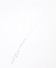 LOGEMENT DE CLAIRE / ロジュモンドクレール ネックレス・ペンダント・チョーカー | 【ガラスY字ネックレス】