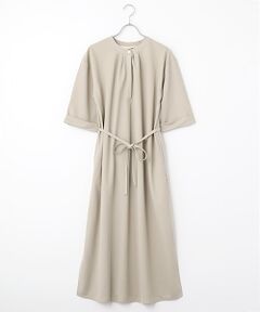 LOGEMENT DE CLAIRE / ロジュモンドクレール ロング・マキシ丈ワンピース | 【ナノキャラメルベルテッドカットワンピース】