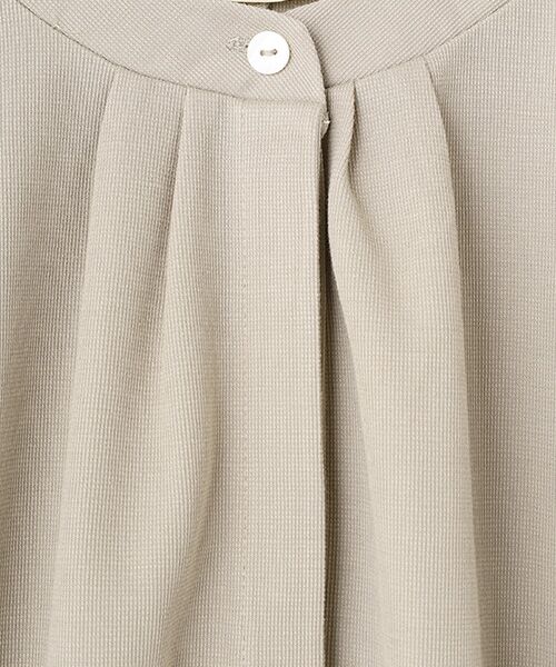 LOGEMENT DE CLAIRE / ロジュモンドクレール ロング・マキシ丈ワンピース | 【ナノキャラメルベルテッドカットワンピース】 | 詳細1