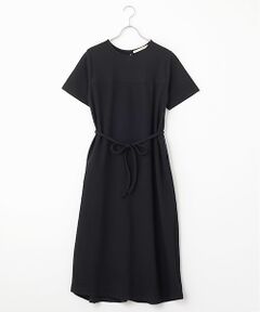 LOGEMENT DE CLAIRE / ロジュモンドクレール ロング・マキシ丈ワンピース | 【サッカーヨーク切替ベルテッドカットワンピース】