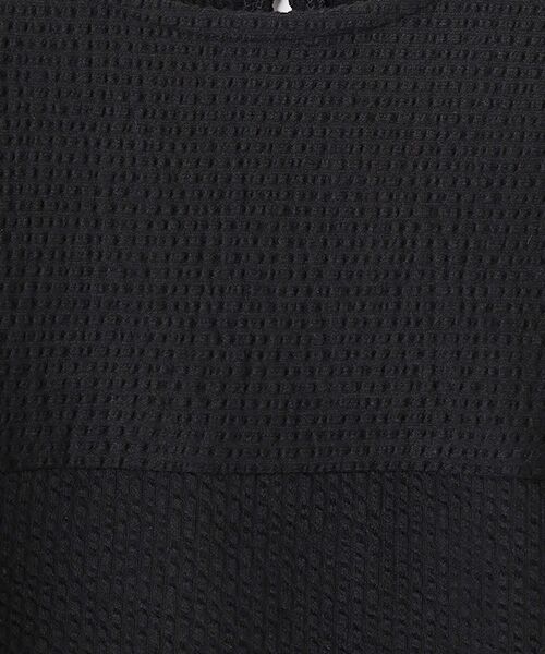 LOGEMENT DE CLAIRE / ロジュモンドクレール ロング・マキシ丈ワンピース | 【サッカーヨーク切替ベルテッドカットワンピース】 | 詳細1