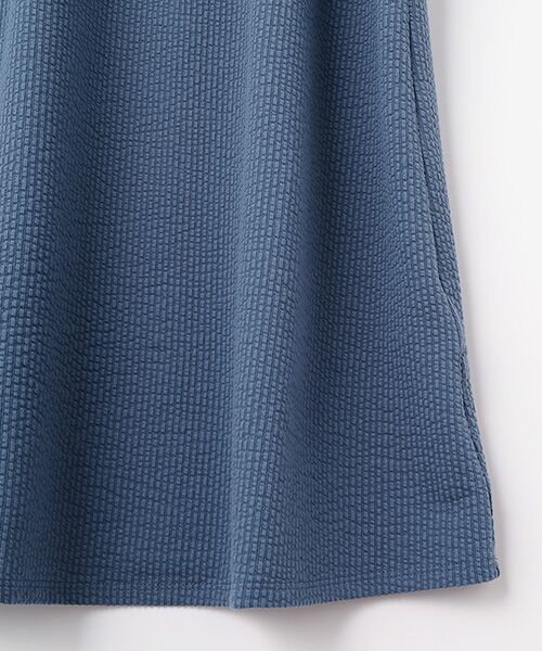 LOGEMENT DE CLAIRE / ロジュモンドクレール ロング・マキシ丈ワンピース | 【サッカーヨーク切替ベルテッドカットワンピース】 | 詳細5