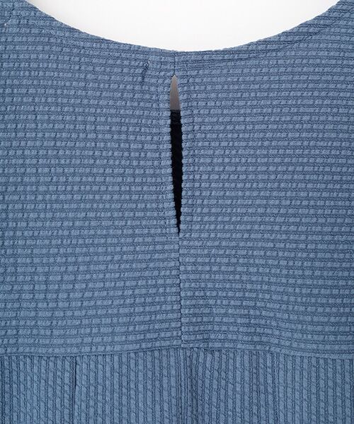 LOGEMENT DE CLAIRE / ロジュモンドクレール ロング・マキシ丈ワンピース | 【サッカーヨーク切替ベルテッドカットワンピース】 | 詳細6