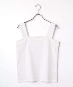 LOGEMENT DE CLAIRE / ロジュモンドクレール タンクトップ | 【コットンベア天竺のチューブタンクトップインナー】