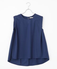 LOGEMENT DE CLAIRE / ロジュモンドクレール カットソー | 【ナノキャラメルフレアーシルエットノースリーブプル】