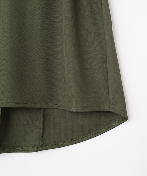 LOGEMENT DE CLAIRE / ロジュモンドクレール カットソー | 【ナノキャラメルフレアーシルエットノースリーブプル】 | 詳細4