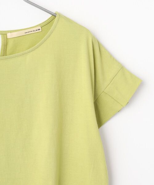 LOGEMENT DE CLAIRE / ロジュモンドクレール カットソー | 【接触冷感加工タックデザインフレンチスリーブカットプル】 | 詳細3