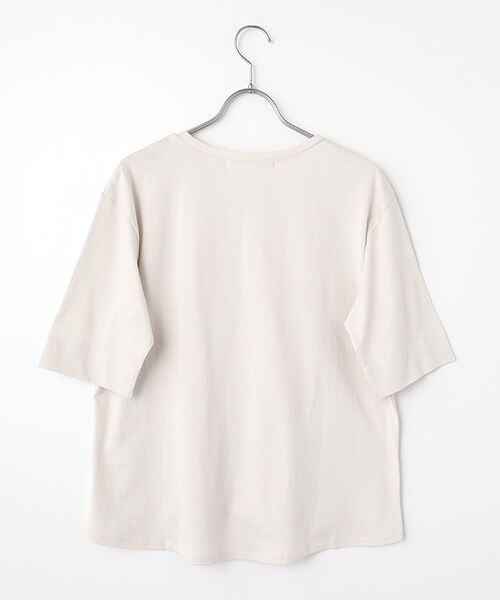 LOGEMENT DE CLAIRE / ロジュモンドクレール カットソー | 【接触冷感加工ウエストタックデザインカットプル】 | 詳細1