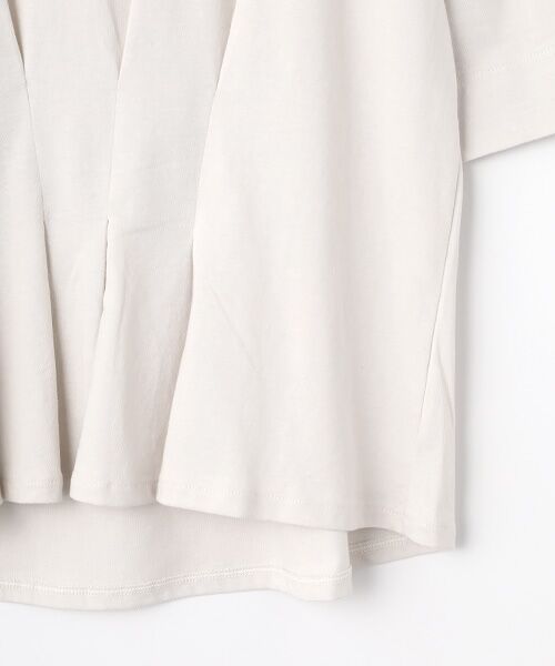 LOGEMENT DE CLAIRE / ロジュモンドクレール カットソー | 【接触冷感加工ウエストタックデザインカットプル】 | 詳細3