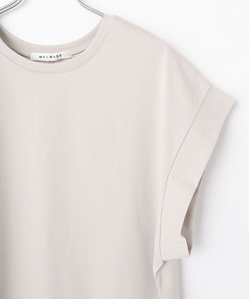 LOGEMENT DE CLAIRE / ロジュモンドクレール カットソー | ドロップショルダーチュニック | 詳細4