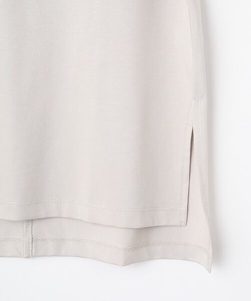 LOGEMENT DE CLAIRE / ロジュモンドクレール カットソー | ドロップショルダーチュニック | 詳細5