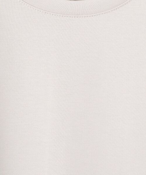 LOGEMENT DE CLAIRE / ロジュモンドクレール カットソー | ドロップショルダーチュニック | 詳細6