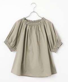 LOGEMENT DE CLAIRE / ロジュモンドクレール シャツ・ブラウス | ボートネックフリルブラウス