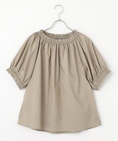 LOGEMENT DE CLAIRE / ロジュモンドクレール シャツ・ブラウス | ボートネックフリルブラウス