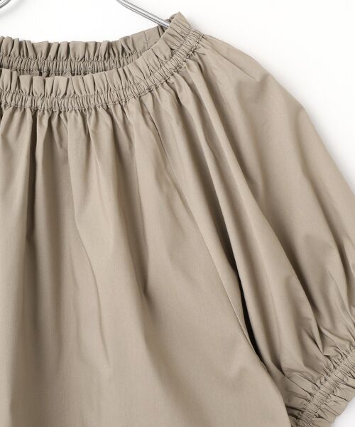 LOGEMENT DE CLAIRE / ロジュモンドクレール シャツ・ブラウス | ボートネックフリルブラウス | 詳細3