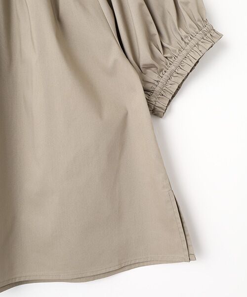 LOGEMENT DE CLAIRE / ロジュモンドクレール シャツ・ブラウス | ボートネックフリルブラウス | 詳細4