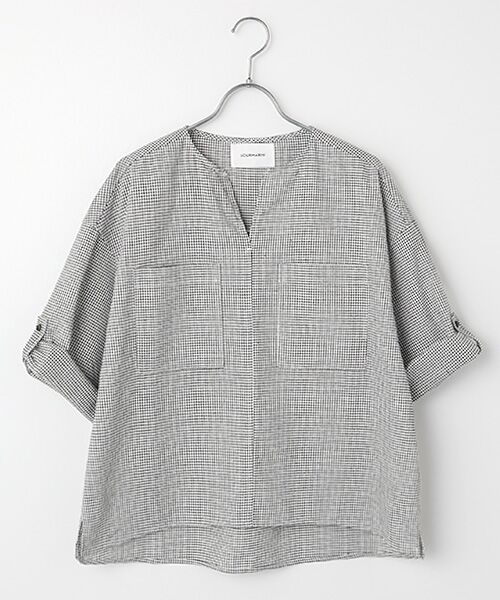 LOGEMENT DE CLAIRE / ロジュモンドクレール シャツ・ブラウス | 【LOURMARIN】キーネックブラウス | 詳細5