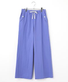 LOGEMENT DE CLAIRE / ロジュモンドクレール その他パンツ | コットンストレッチイージーストレート