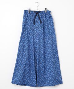 LOGEMENT DE CLAIRE / ロジュモンドクレール その他パンツ | 【LOURMARIN】コットンプリントドロストパンツ