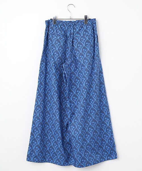 LOGEMENT DE CLAIRE / ロジュモンドクレール その他パンツ | 【LOURMARIN】コットンプリントドロストパンツ | 詳細1