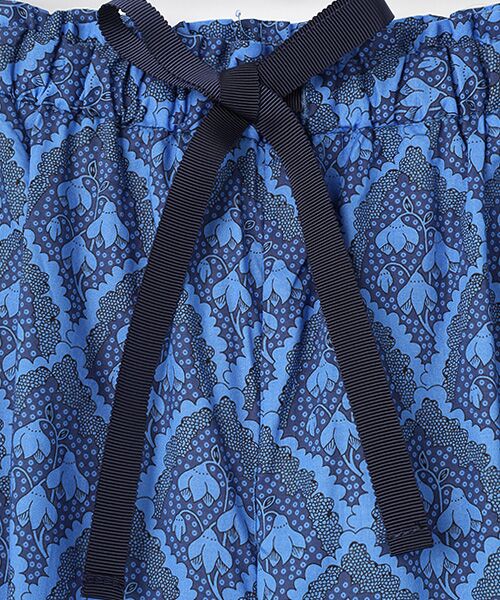 LOGEMENT DE CLAIRE / ロジュモンドクレール その他パンツ | 【LOURMARIN】コットンプリントドロストパンツ | 詳細6