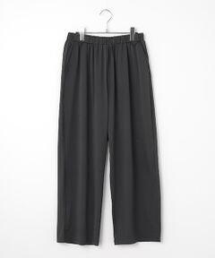 LOGEMENT DE CLAIRE / ロジュモンドクレール その他パンツ | ナイロンストレッチイージーワイドカットパンツ