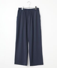 LOGEMENT DE CLAIRE / ロジュモンドクレール その他パンツ | ナイロンストレッチイージーワイドカットパンツ