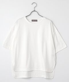 LOGEMENT DE CLAIRE / ロジュモンドクレール カットソー | サイドスリットクルーネックプルオーバー