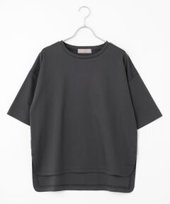 LOGEMENT DE CLAIRE / ロジュモンドクレール カットソー | サイドスリットクルーネックプルオーバー