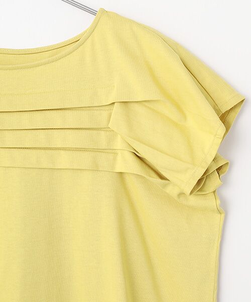 LOGEMENT DE CLAIRE / ロジュモンドクレール カットソー | 【LOURMARIN】ボートネックタックプルオーバー | 詳細4