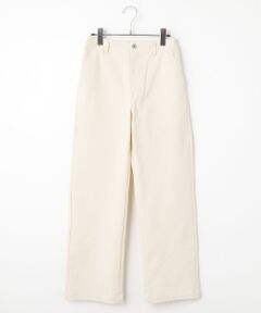 LOGEMENT DE CLAIRE / ロジュモンドクレール その他パンツ | 【TCツイルストレッチストレートパンツ】
