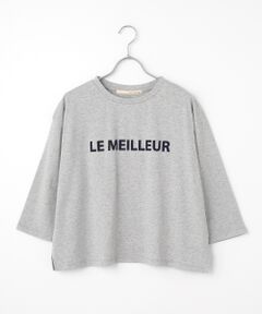 【フロッキーロゴプリントTシャツ】