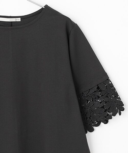 LOGEMENT DE CLAIRE / ロジュモンドクレール カットソー | 【ケミカルレース切替スリーブプルオーバー】 | 詳細2