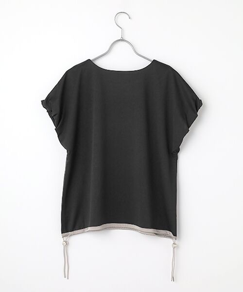 LOGEMENT DE CLAIRE / ロジュモンドクレール カットソー | 【ドローコードタックプルオーバー】 | 詳細1
