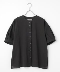 LOGEMENT DE CLAIRE / ロジュモンドクレール シャツ・ブラウス | タックスリーブクルーネックブラウス