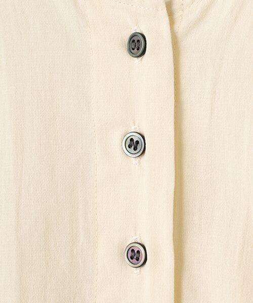 LOGEMENT DE CLAIRE / ロジュモンドクレール シャツ・ブラウス | タックスリーブクルーネックブラウス | 詳細1