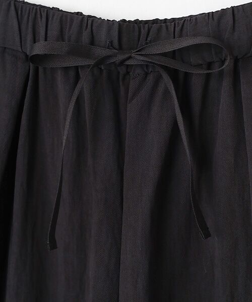 LOGEMENT DE CLAIRE / ロジュモンドクレール その他パンツ | 【LOURMARIN】タックイージーパンツ | 詳細1