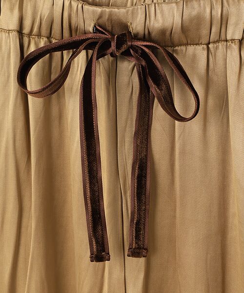 LOGEMENT DE CLAIRE / ロジュモンドクレール ロング・マキシ丈スカート | 【LOURMARIN】ナローフレアースカート | 詳細1