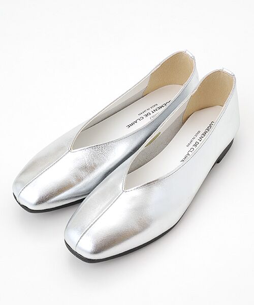 LOGEMENT DE CLAIRE / ロジュモンドクレール パンプス | Vカットフラットシューズ | 詳細1