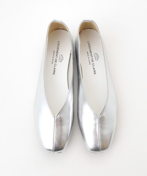 LOGEMENT DE CLAIRE / ロジュモンドクレール パンプス | Vカットフラットシューズ | 詳細2